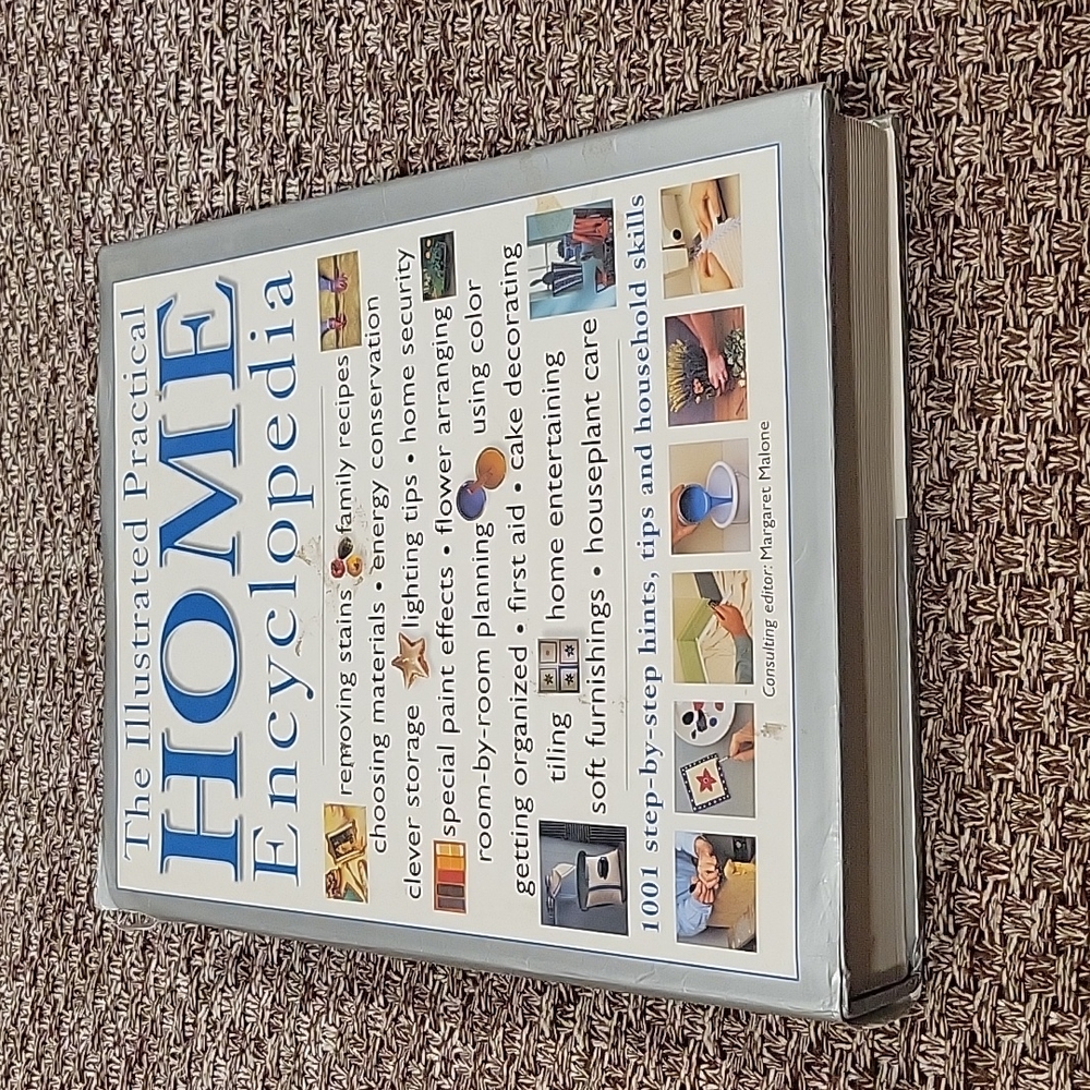 The Illustrated Practical HOME Encyclopedia Coffee Table Book
